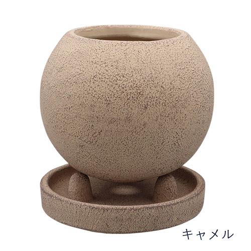 ポット　デルキ KL54 Sサイズ　リベルタポットB　鉢 シンプル オシャレ ソーサー付き |  | 06