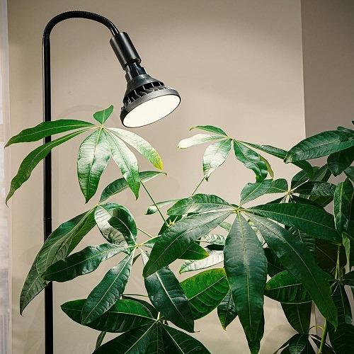 LED植物育成ライト BARREL WAP-SUN20W ブラック/ホワイト 半防水仕様