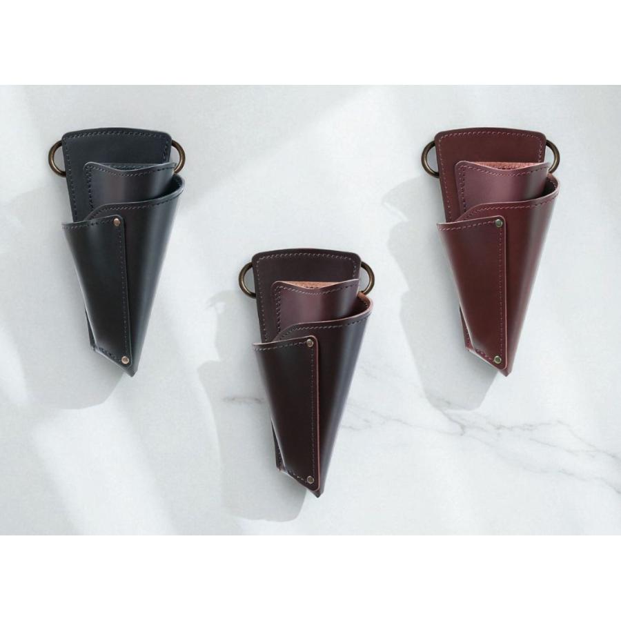 PSC SG-103-L　フローリストケース シザーケース 花屋 おしゃれ レザーケース はさみケース 剪定バサミ 本革 ベルト 日本製 シンプル プレゼント【受注生産】 |  | 06