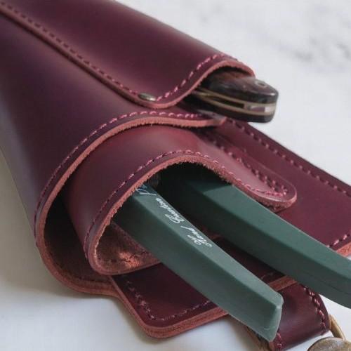 PSC SG-103-L　フローリストケース シザーケース 花屋 おしゃれ レザーケース はさみケース 剪定バサミ 本革 ベルト 日本製 シンプル プレゼント【受注生産】 |  | 08