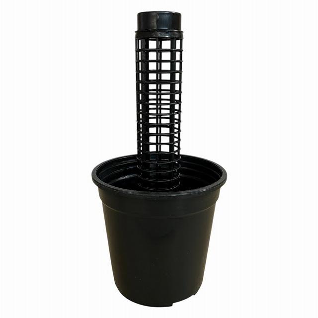 Jolie Nursery モスポール鉢 5号 黒/5号鉢黒専用モスポール 29cm 黒(水