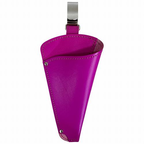 【訳あり大特価】本革 長もち　フローリストシザーケース PSC GR-001(フックタイプ)　レザーケース はさみケース 腰 シンプル 剪定バサミ花屋 ガーデニング 園芸 |  | 03