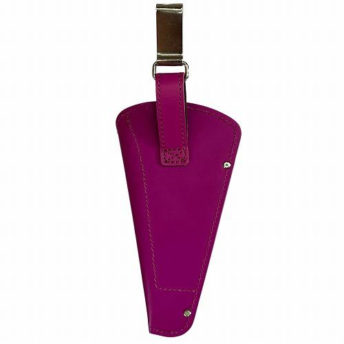 【訳あり大特価】本革 長もち　フローリストシザーケース PSC GR-001(フックタイプ)　レザーケース はさみケース 腰 シンプル 剪定バサミ花屋 ガーデニング 園芸 |  | 06