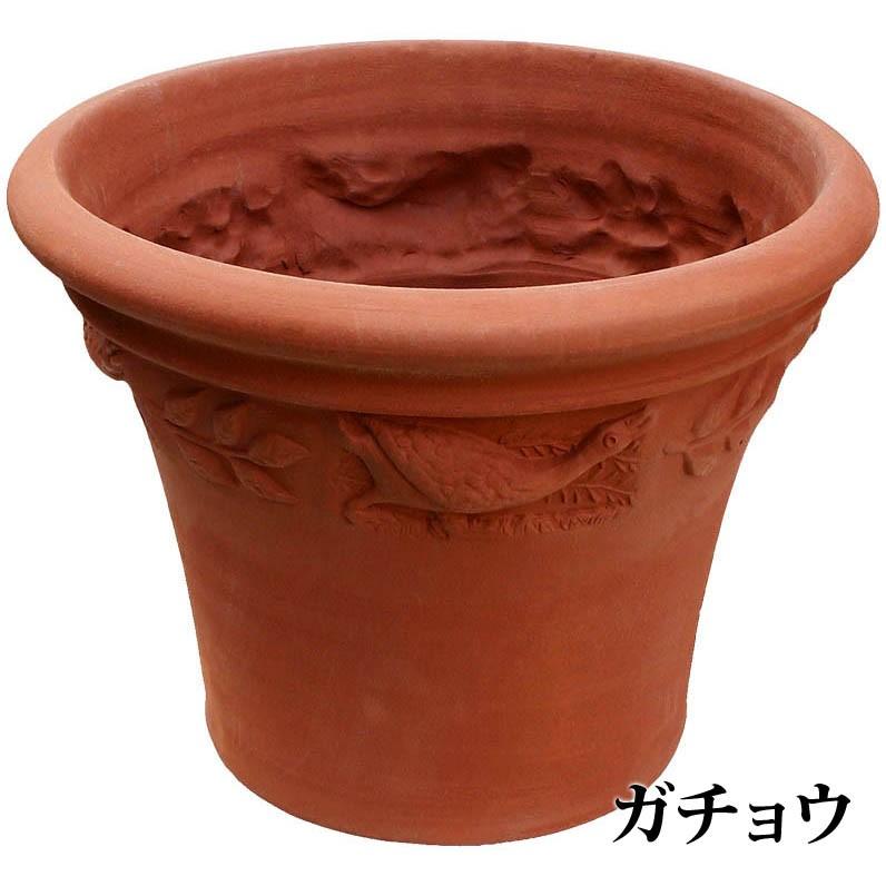 WillowPottery スプリッジドポット FS2 テラコッタ イギリス ハンドメイド WillowPottery スプリッジドポット