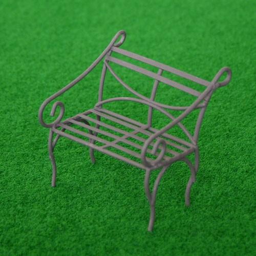 芳樹園 リトルガーデン ガーデンベンチ LG-003 ガーデニング オーナメント ミニチュア ジオラマ | 