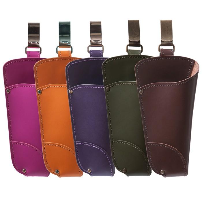 訳あり大特価】本革 長もち フローリストシザーケース PSC GR-006(底部