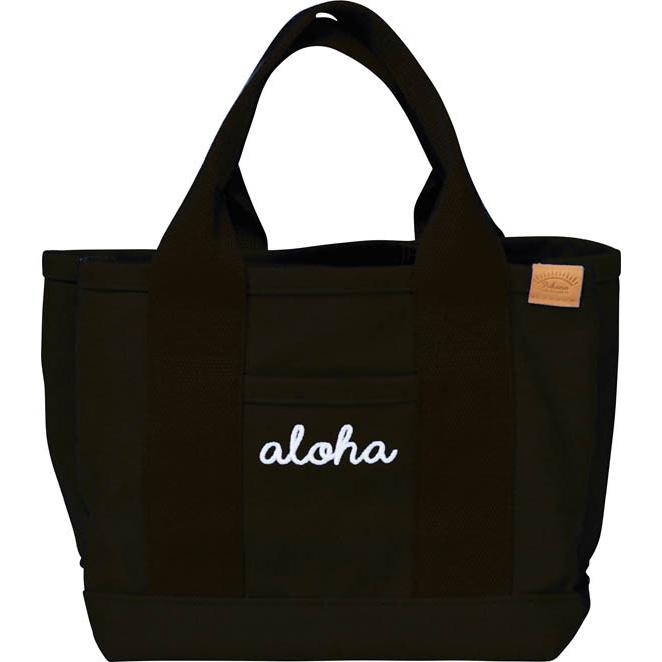 ハワイアンキャンバスミニトートバッグ aloha 仕切りトートバッグ｜leahawaii2｜05