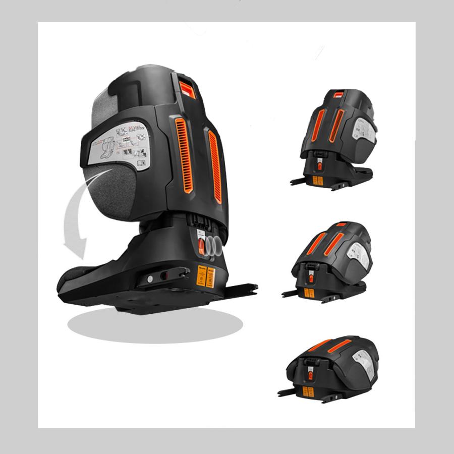 3歳から12歳  新基準R129 ジュニアシート チャイルドシート Eマークあり ウェルドン コクーントリップISOFIX |  | 04