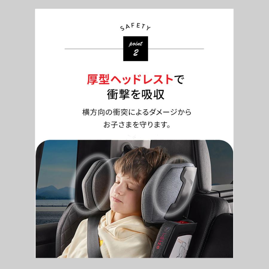 3歳から12歳  新基準R129 ジュニアシート チャイルドシート Eマークあり ウェルドン コクーントリップISOFIX |  | 05