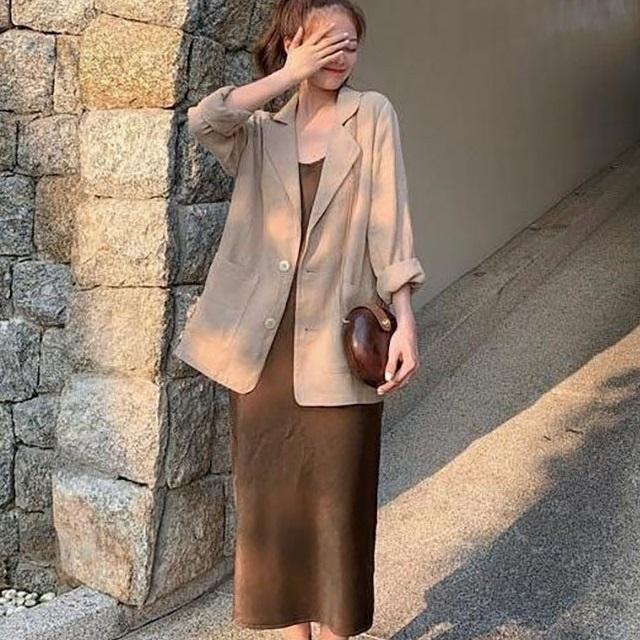 大きいサイズ レディース ジャケット 春夏 テーラードジャケット 春 夏