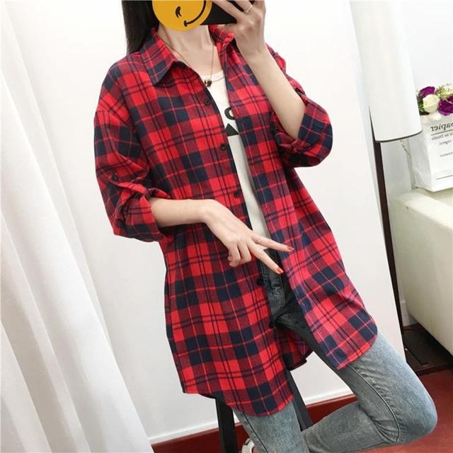 ロングシャツブラウス レディース 赤 チェック シャツ 黒 ロングシャツブラウス レディース 赤 チェック シャツ 黒