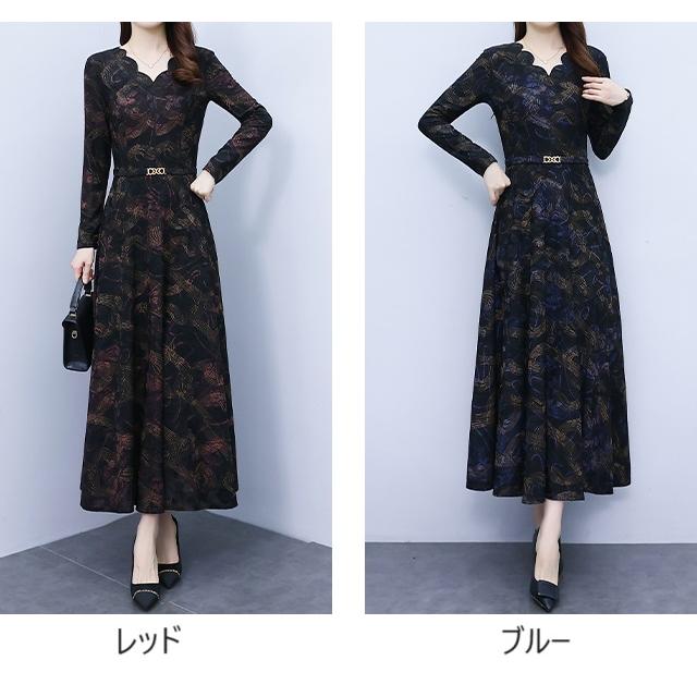 パーティードレス 大きいサイズ 3L 4L 5L ドレス 結婚式 ワンピース 袖 