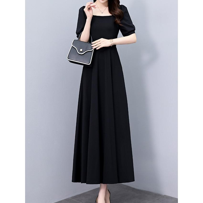 新品未使用 結婚式 お呼ばれ ドレス 大きいサイズ 3l 半袖 ロングワンピース ワンピース 半袖 きれいめ ロングワンピース 夏 レディース パーティー