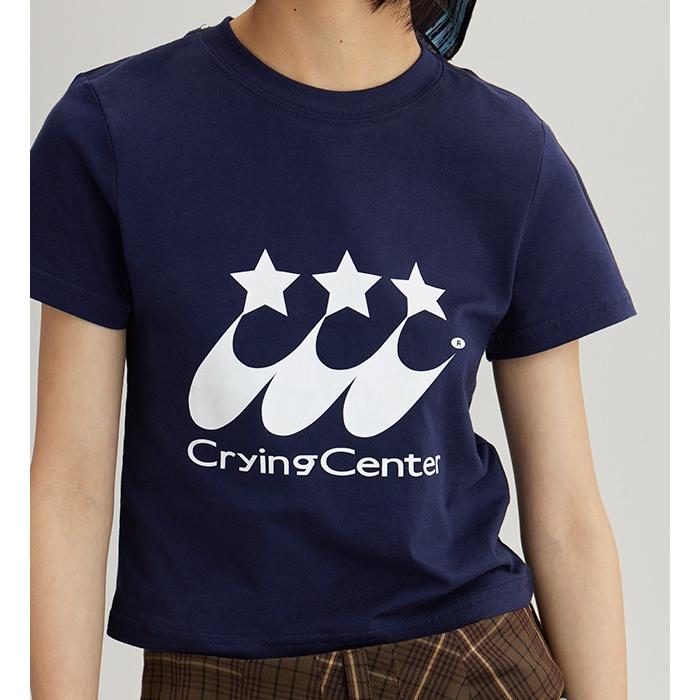CryingCenter/クライングセンター】Tシャツ ショート丈
