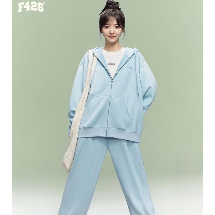 F426/エフ426】スウェット パーカー ジップアップ レディース