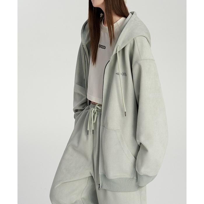 F426/エフ426】スウェット パーカー ジップアップ レディース