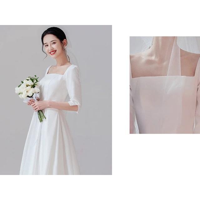 ウェディングドレス 白 ウェディングドレス 袖あり 五分袖 半袖 ウェディングドレス 大きいサイズ 3L 4L 小さいサイズ シンプル トレーン ウェディングドレス 白 袖あり 五分袖 半袖 大きいサイズ 3L 4L 小さい