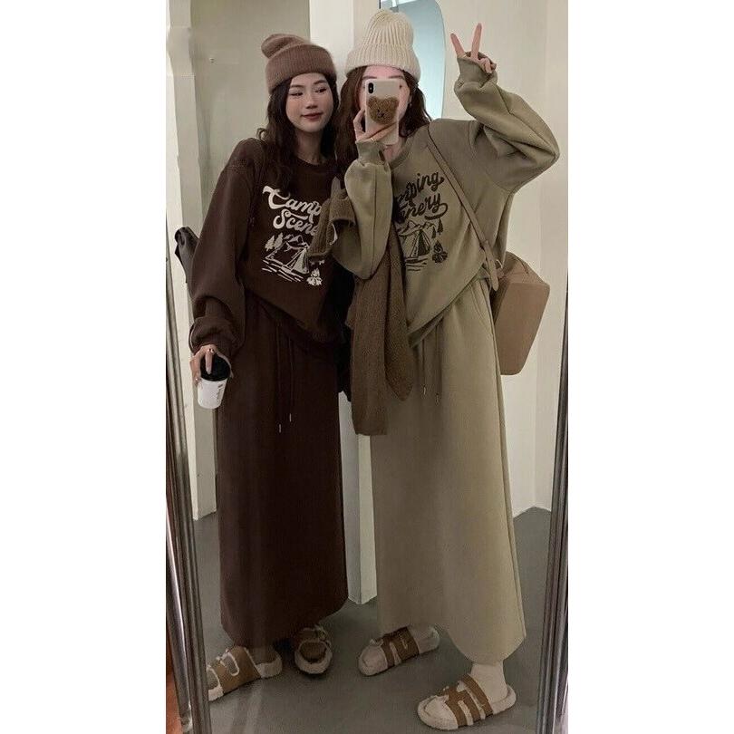 セットアップ スウェット レディース カジュアル スカート 上下 上下