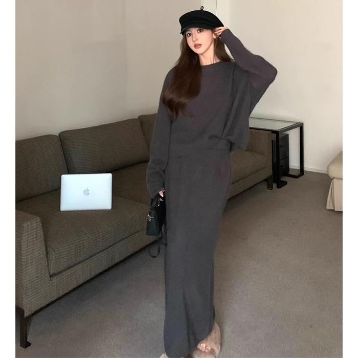 セットアップ ニット スカート レディース 秋冬 40代 おしゃれ ニット