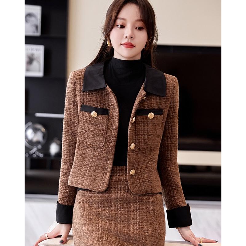 スカートスーツ レディース セットアップ セレモニー スーツ 大きい