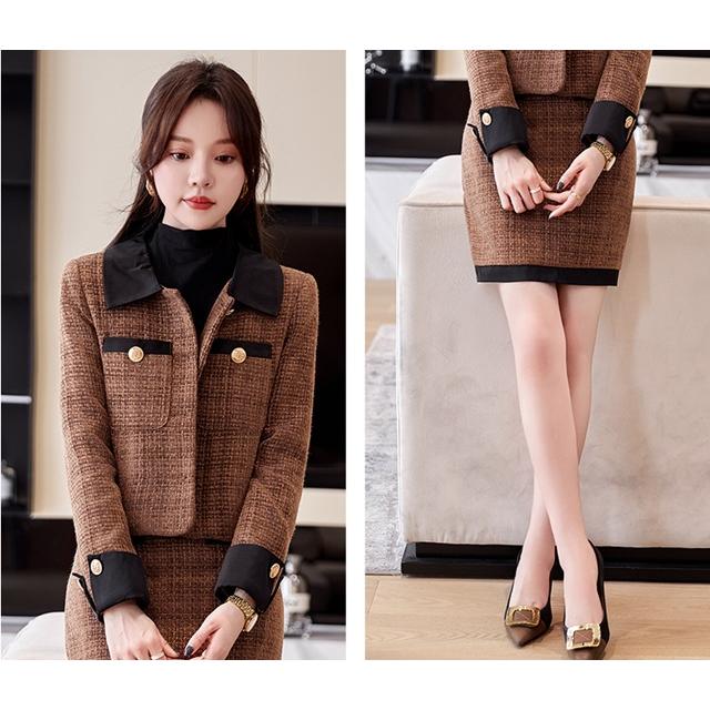 スカートスーツ レディース セットアップ セレモニー スーツ 大きい