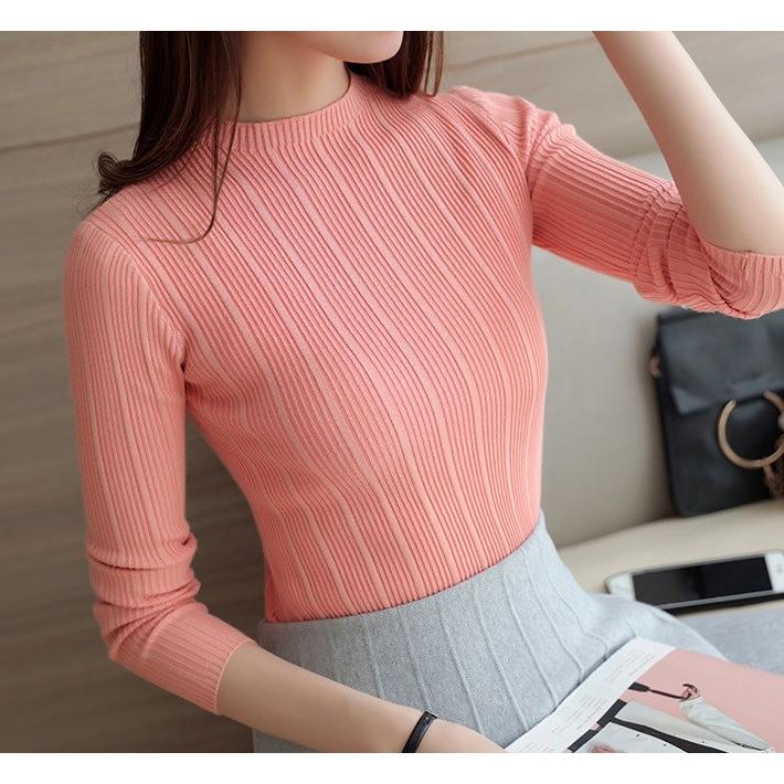 odor韓国 トップス 長袖 ニット セーター レディース トップス 長袖 タイト きれいめ 通勤