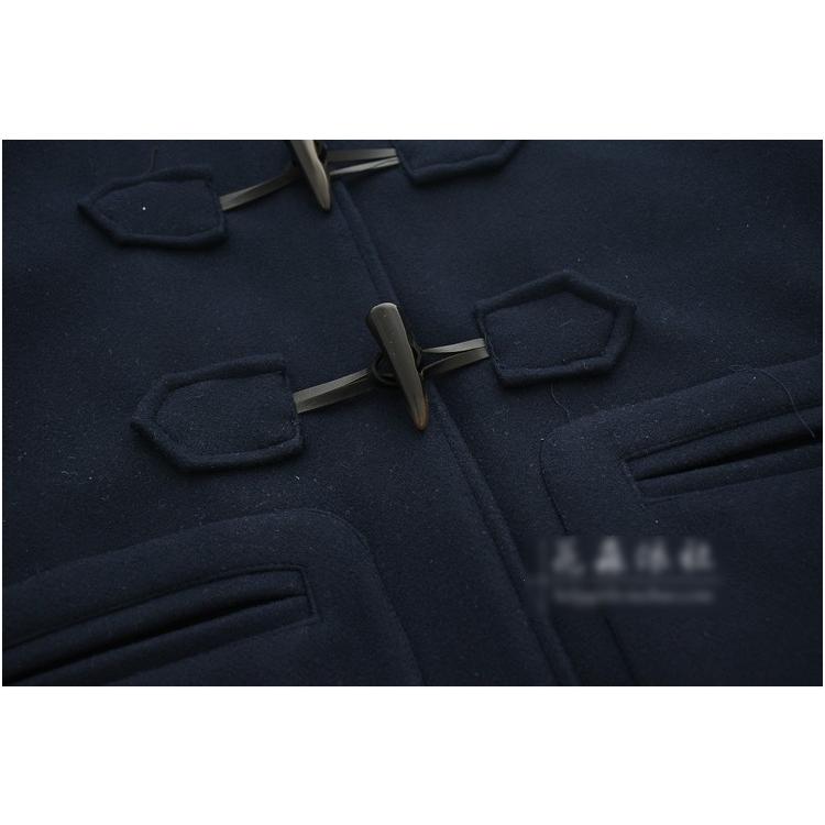 ダッフルコート レディース 冬 ミディアム丈 長袖 フード付き 無地