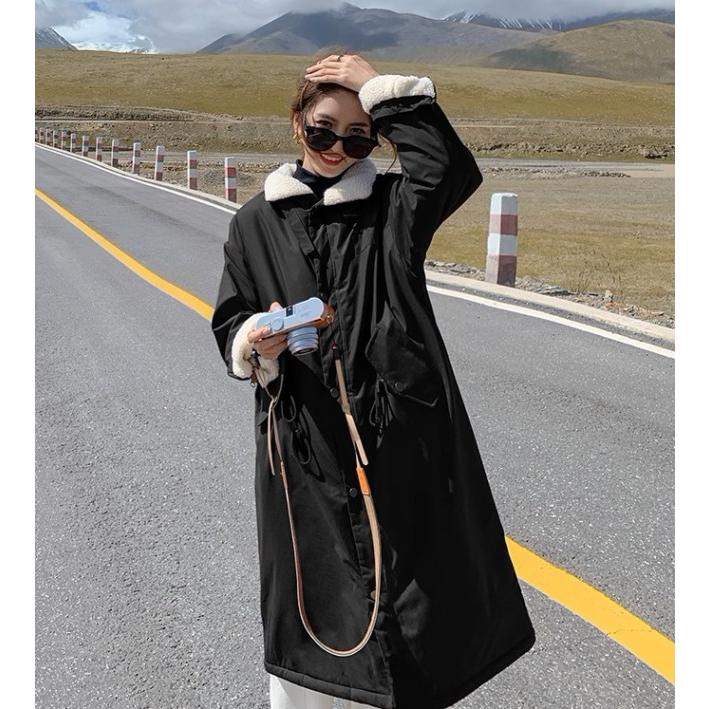 モッズコート レディース アウター 秋冬 裏ボアコート ロングコート