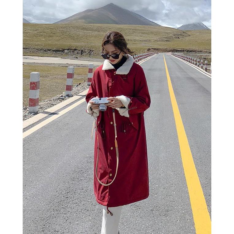 アウター レディース モッズコート ビッグ ボア ウインドブレーカー女性 秋のスタイル 新作 韓国 コート 小さな ルーズ ショートコート トレ定 アウター モッズコート レディース アウター 秋冬 裏ボアコート ロングコート