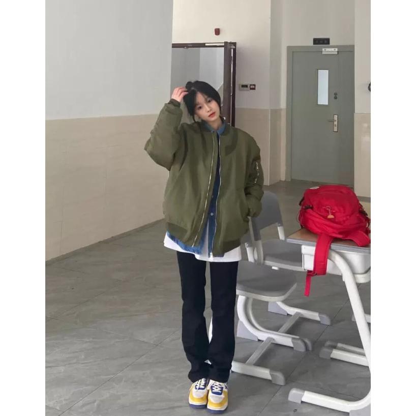 MA-1 アウター レディース フライトジャケット 秋冬 ブルゾン