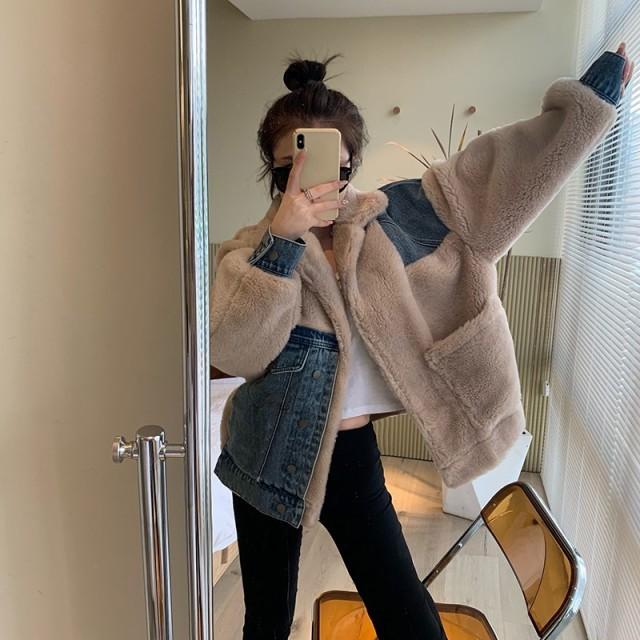 驚きの値段 ファーコート アウター レディース 冬 韓国 ボアジャケット ショートコート 代 30代 ファージャケット オーバーサイズ ビッグシルエット モコモコアウター 在庫有 Www Doctor Plan Com