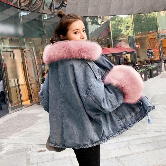 デニムジャケット 裏ボア アウター レディース 冬 黒 デニム ボアブルゾン ジャンパー 大きいサイズ 3l ファー付きパーカー ボア 韓国 可愛い モコモコアウター Awg0022 Leap リープ 通販 Yahoo ショッピング