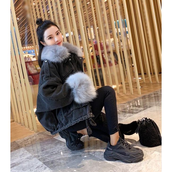 デニムジャケット 裏ボア アウター レディース 冬 黒 デニム ボアブルゾン ジャンパー 大きいサイズ 3l ファー付きパーカー ボア 韓国 可愛い モコモコアウター Awg0022 Leap リープ 通販 Yahoo ショッピング