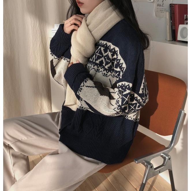 ニットカーディガン カーディガン レディース 秋冬 トップス 配色