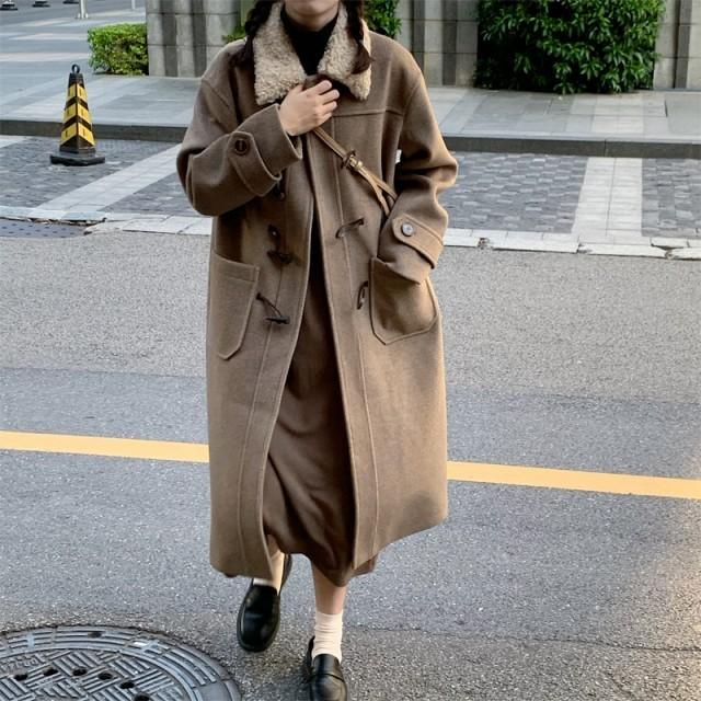 ダッフルコート ロングダッフルコート レディース アウター 冬 代 30代 40代 ボア キルティング 裏地 ロングコート 韓国 通勤 Awg0068 Leap リープ 通販 Yahoo ショッピング