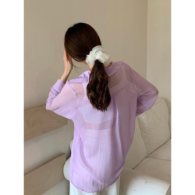 HEoSのsilk１００%のシースルーシャツ新品だね‼️ HEoSのsilk100%のシースルーシャツ新品だね‼️ HEoSのsilk100%の