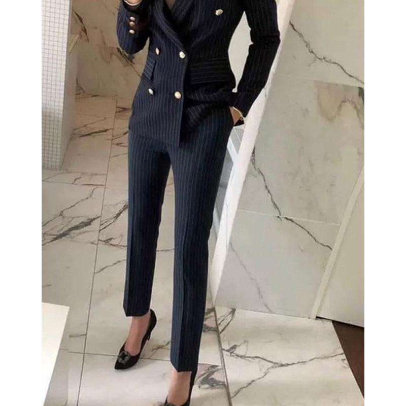 セットアップ パンツスーツ レディース おしゃれ ストライプスーツ オフィス 大きいサイズ 3l 小さいサイズ 黒 通勤服 ビジネス 代 30代 40代 Awg0171 Leap リープ 通販 Yahoo ショッピング
