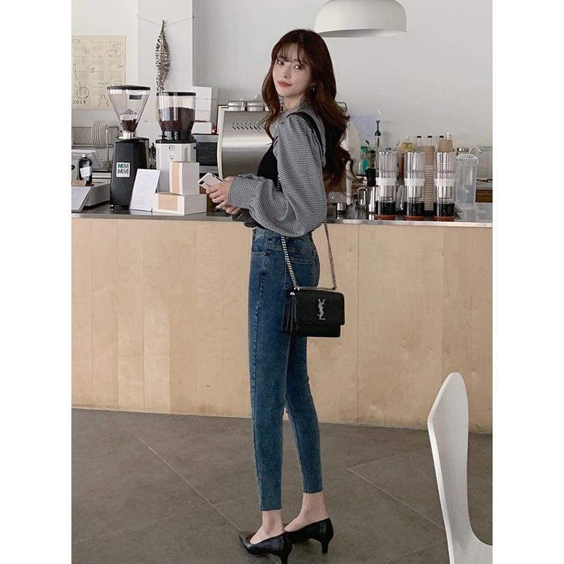 Lasud ニット×ブラウスアンサンブル シャツ ベスト セットアップ ニットベスト シャツセット レディース トップス ニット