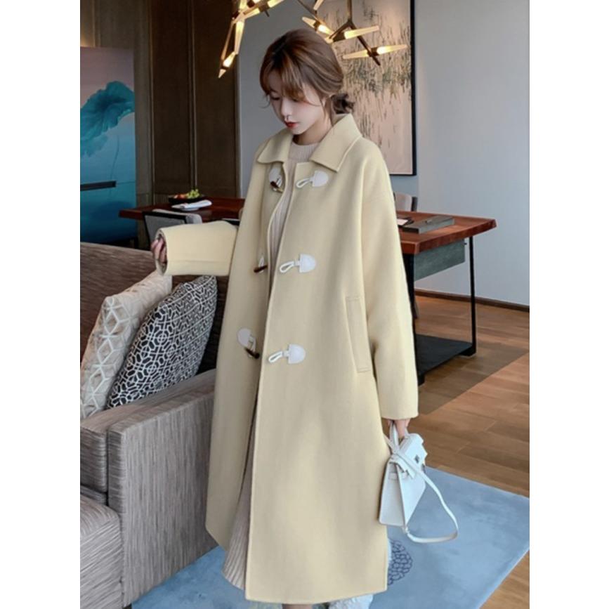 ダッフルコート アウター 冬 レディース ロング 秋冬 コート ロングコート 大きいサイズ オーバーサイズ ゆったり カジュアル シンプル Awh0039 Leap リープ 通販 Yahoo ショッピング