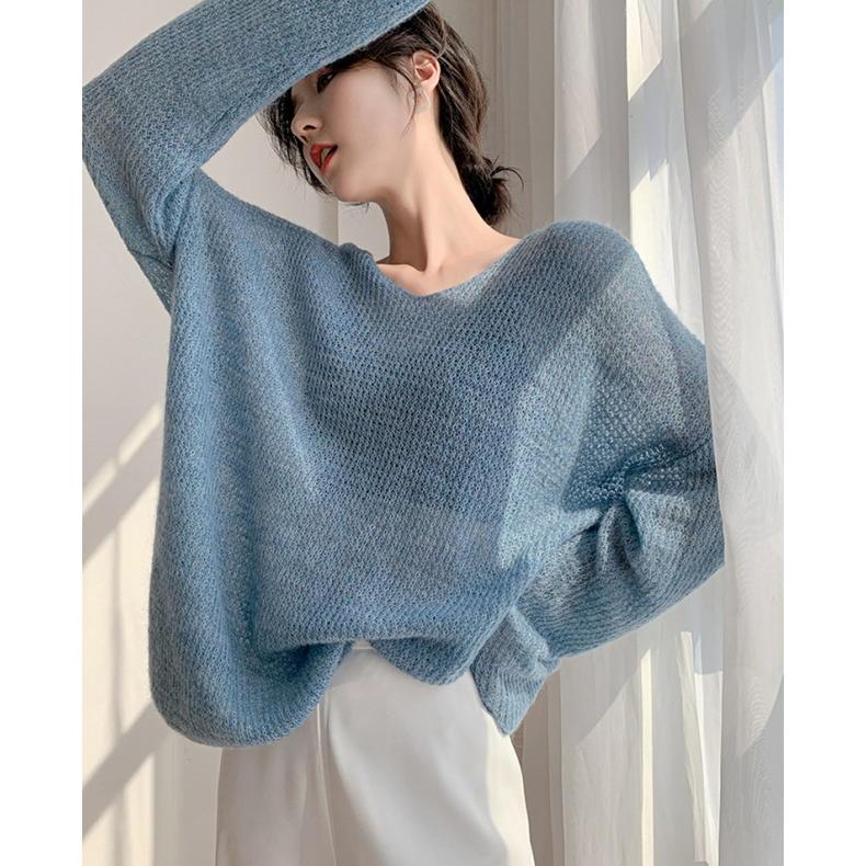 ニット セーター トップス レディース 長袖 秋冬 モヘアニット ニット セーター トップス レディース 長袖 秋冬 モヘアニット