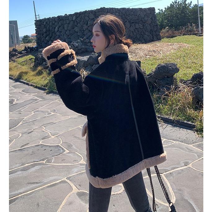 裏ボア コーデュロイ ジャケット レディース アウター 冬 ゆったり