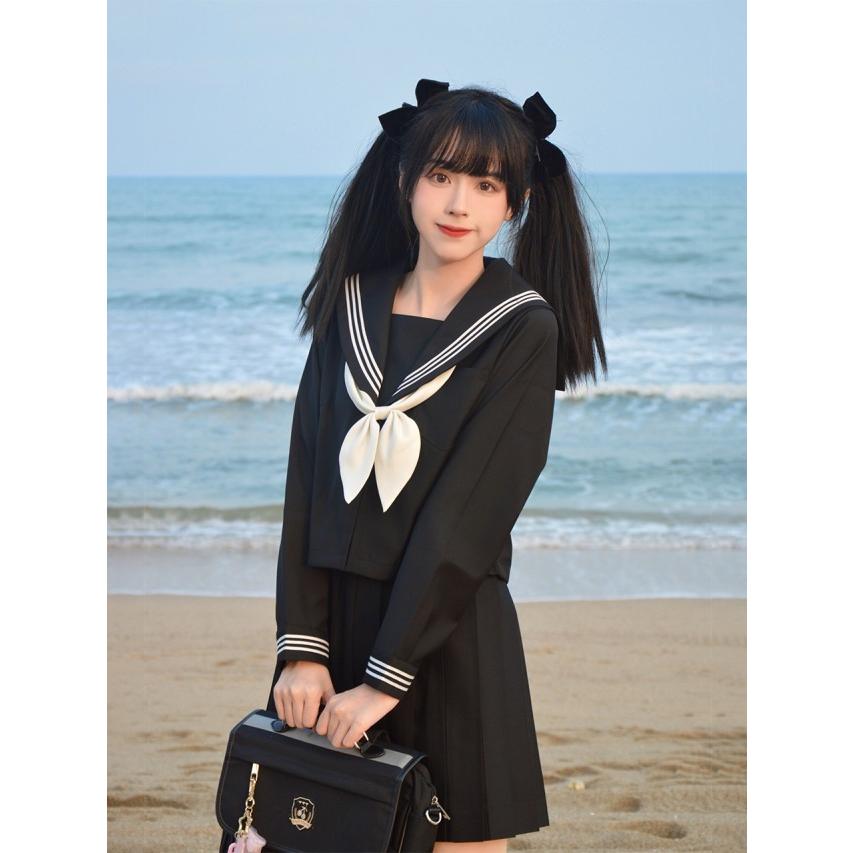 【サイズM ショートスカート】hazama 自己神告のセーラー　ブラック サイズM ショートスカート】hazama 自己神告のセーラー ブラック