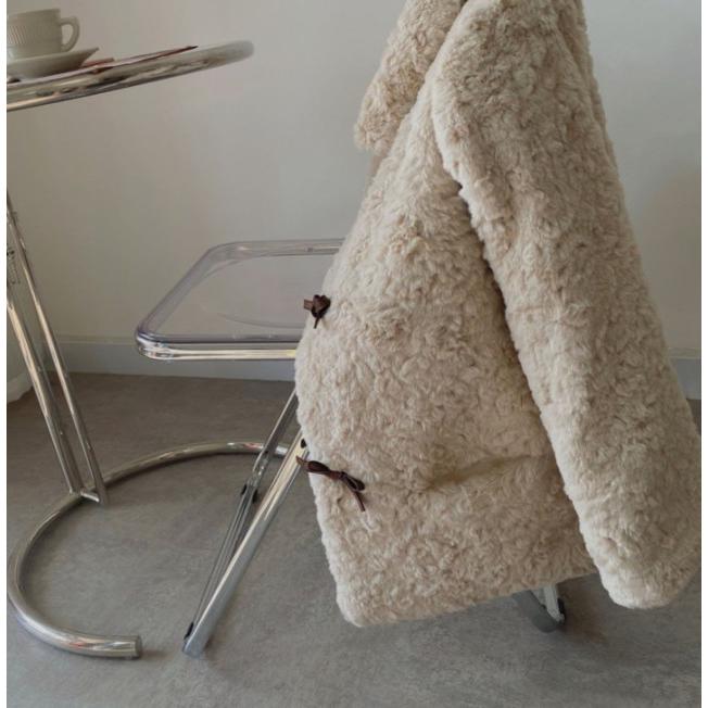 ファージャケット レディース アウター 冬 フェイクファーコート