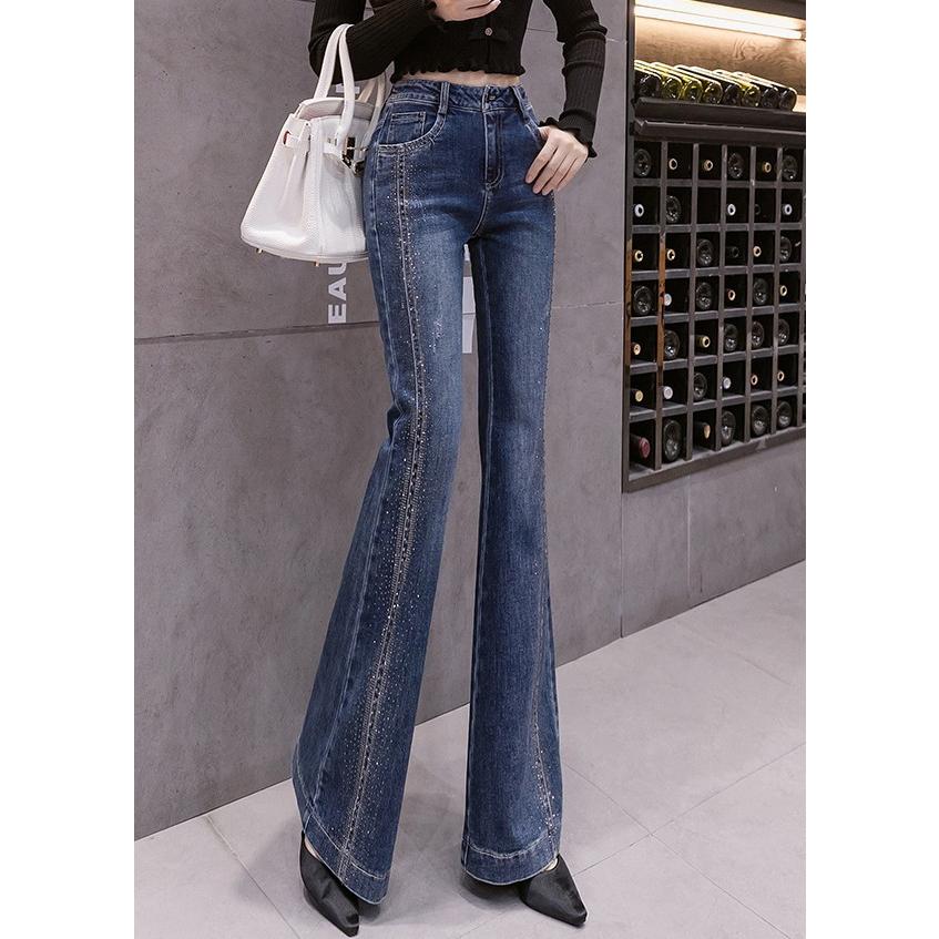 デニムパンツ レディース ボトムス フレアデニム パンツ フレア