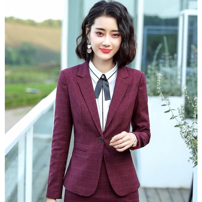 パンツスーツ レディース セットアップ スーツ チェック ジャケット