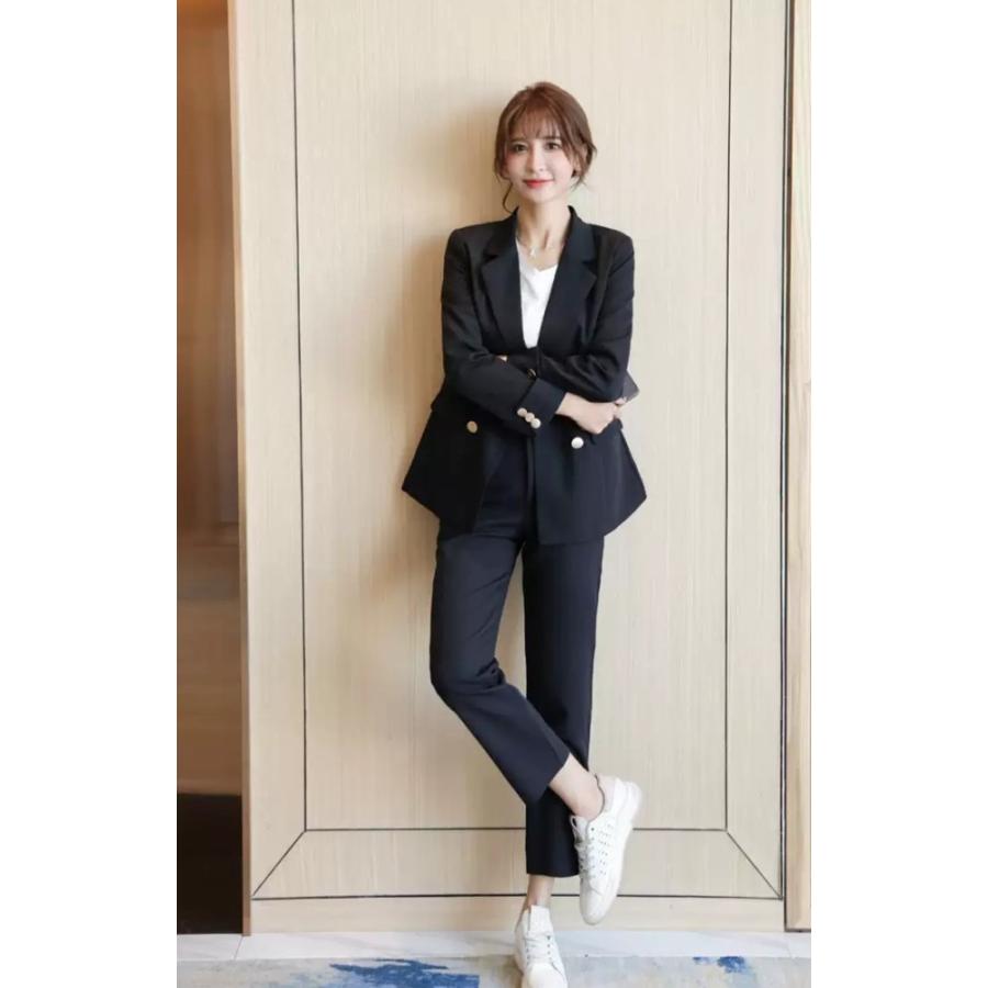 パンツスーツ レディース おしゃれ セットアップ スーツ