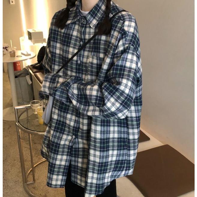 あ*な様 antimid チェックシャツ　ネルシャツ　チェックジップシャツ 楽天市場】【8/9！クーポンで2,060円】 チェックシャツ チェック