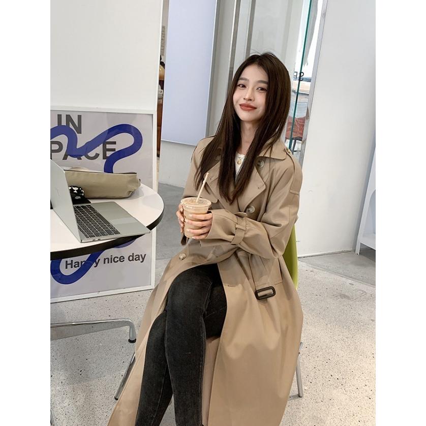 超ロングコート トレンチコート 春秋 アウター レディース ロング