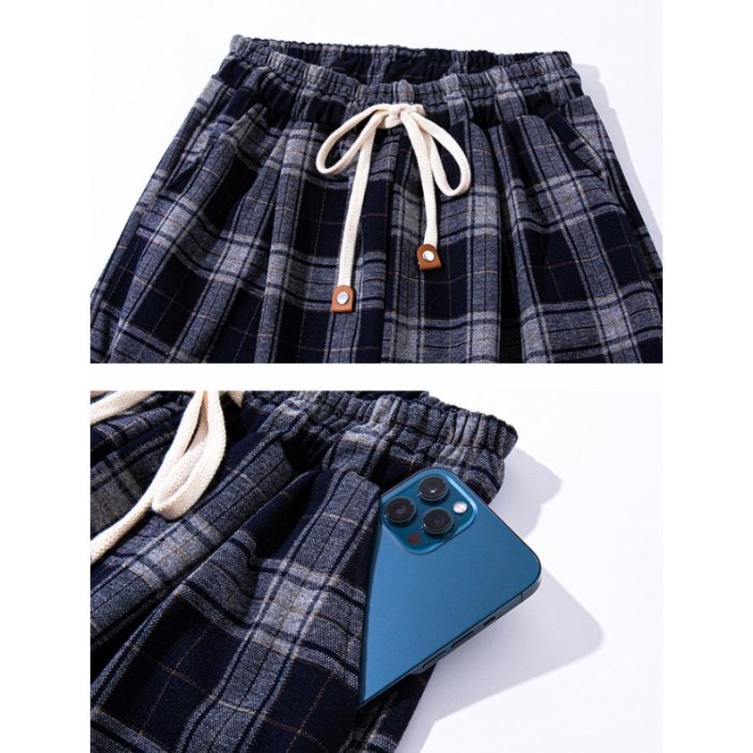 A17450 美品 グラム タータンチェックサルエルテーパードパンツ 2 タータンチェック サルエルパンツ | ボトム | イオグラフィック ネット