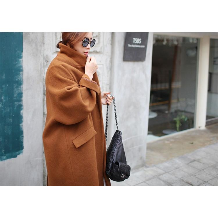 一部即納 ロングコート レディース 超ロングコート チェスターコート